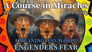 L13 A meaningless world engenders fear A Course in Miracles explained differently [upl. by Geiger855]