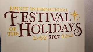 Guide to EPCOT International Festival of the Holidays 2017 [upl. by Angi]