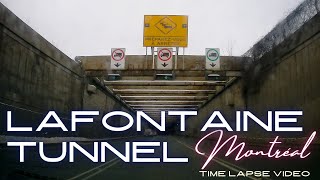 Tunnel Louis H Lafontaine Montreal Time Lapse  Quebec autoroute 25 vers Montréal [upl. by Ecienaj]