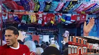 Virgil VanDijk song at The Albert pub behind The Kop Anfield [upl. by Yesac495]