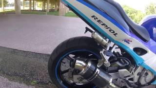 1998 Honda CBR 600 F3 exhaust sound and walk around [upl. by Ydok12]