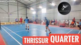 JIBIN amp DEEPAK Vs SUHAIL amp ABHIRAM THRISSUR OPENS 2024 [upl. by Skell105]