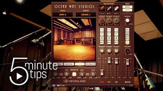 5Minute UAD Tips Ocean Way Studios Plugin [upl. by Logan]