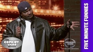 Aries Spears⎢You cant make horror movies with us⎢Shaqs Five Minute Funnies⎢Comedy Shaq [upl. by Gusella]