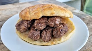 Kako se prave Ćevapi  Detaljni recept za ćevape i lepinje [upl. by Bertasi]