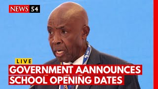 Ministry of Education Announces New School Opening Dates​​ [upl. by Odrick]