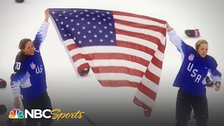 2018 Winter Olympics Experience Team USAs electrifying hockey win for gold  NBC Sports [upl. by Fogarty]