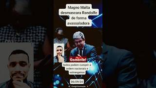 Magno Malta responde Randolfe [upl. by Ybba]