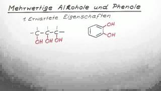 Mehrwertige Alkohole und Phenole  Chemie  Organische Chemie [upl. by Acinoryt]