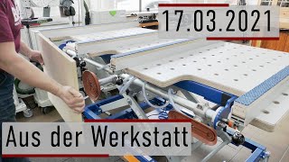 Das ist mein neuer Hubtisch  Aus der Werkstatt  17032021 [upl. by Leonsis]