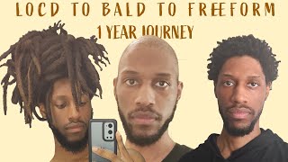 1 YEAR FREEFORM LOC DOCUMENTARY  LOCD TO BALD TO SHORT FRO [upl. by Margarita]