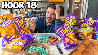 Living off TAKIS for 24 HOURS [upl. by Hctub]