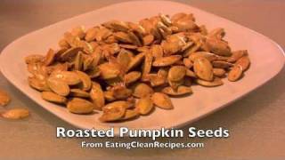 Easy Pumpkin Seeds Recipe EatingCleanRecipescom [upl. by Akem787]