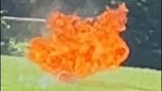 Propane explosion goes wrong😳🥵😱 [upl. by Jaynes238]