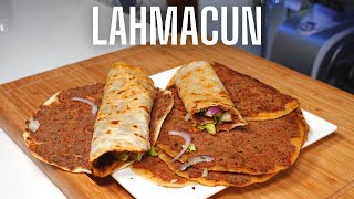 LAHMACUN quotPIZZA TURQUEquot au four ou à la poele  FOOD IS LOVE [upl. by Gerty]