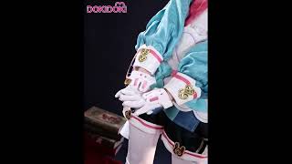 DokiDokiSR Game Genshin Impact Cosplay Fontaine Sigewinne Costume  Shoes Women [upl. by Assedo]