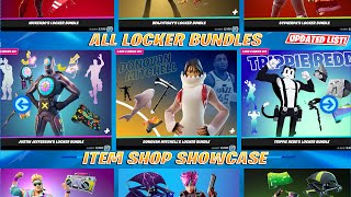 All Locker Bundles Item Shop ShowcasePreview Fortnite [upl. by Nerrej150]