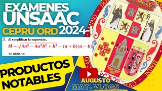 Al simplificar la expresión EXAMEN CEPRU 20241 [upl. by Napoleon]