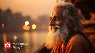 Indian Flute Meditation Music  RAAG for PURE POSITIVE ENERGY  miyaan malhaar [upl. by Aidin712]