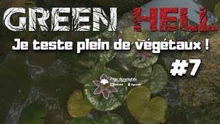 GREEN HELL  JE TESTE PLEIN DE VÉGÉTAUX  7 LETS PLAY FR [upl. by Plossl]