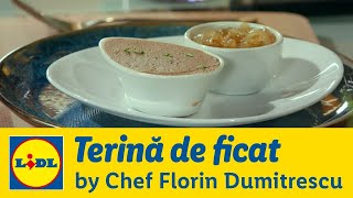 Terina din ficatei de pui cu dulceata de ceapa • Gateste cu Chef Florin Dumitrescu [upl. by Elidad]