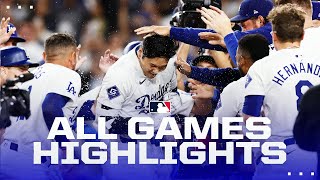 Highlights from ALL games on 823 Shohei Ohtani joins 4040 club with walkoff grand slam [upl. by Inaliel]