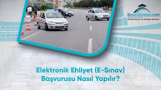 Elektronik Ehliyet ESınav Başvurusu Nasıl Yapılır [upl. by Abil]