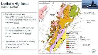 EGS Lectures 2022  Dr Maarten Krabbendam BGS Moine Supergroup no more [upl. by Nepil]