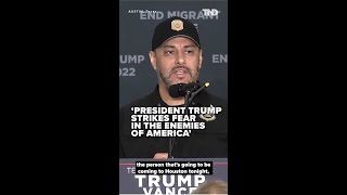 Border Patrol leader President Trump strikes fear in the enemies of America [upl. by Dupuis359]