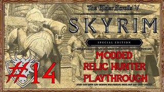 Skyrim Modded Relic Hunter Playthrough  14  Building The Explorers Society Guild House [upl. by Htebaile969]