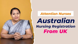 Australian Nursing Registration From UK [upl. by Llemart460]