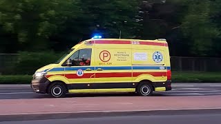 Alarmowo Ambulans MEDITRANS P W01134  VW CrafterAMZ [upl. by Lodge]