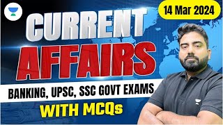 14 March Current Affairs 2024  Current Affairs Today  Current Affairs by Abhijeet Sir [upl. by Avie]