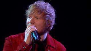 Ed Sheeran  Supermarket Flowers Live from the BRITs 2018 [upl. by Nahgrom13]