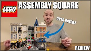 LEGO Assembly Square 10255 2017 REVIEW Over rated [upl. by Darej]