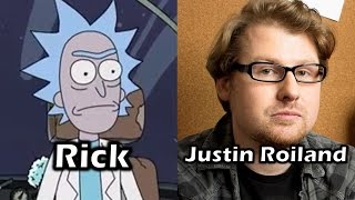 Characters and Voice Actors  Rick amp Morty [upl. by Ahsienet]