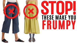 10 Style Mistakes That Make You Look Frumpy [upl. by Ayik943]