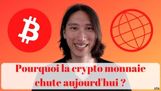 Crypto News  Pourquoi la crypto monnaie chute aujourd’hui  Bitcoin dégringole sous 28500  🔴 [upl. by Oivat]