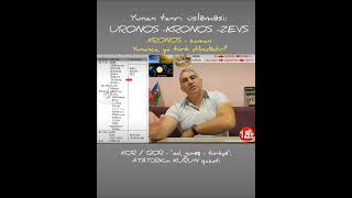 Yunanlarda günəş üçləməsi  URANOS KRONOS ZEVS  video kesit kronos [upl. by Obidiah423]