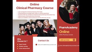 Clinical Pharmacy Cases  Join Our Online Clinical Pharmacy Course Today [upl. by Inavoig702]