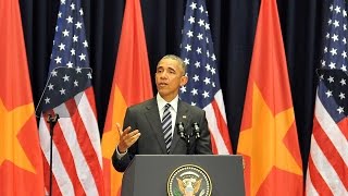 Bài phát biểu của Tổng thống Obama trước người dân Việt Nam tại Trung tâm Hội nghị Quốc gia [upl. by Onileba122]