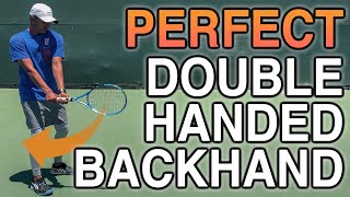 Tennis Backhand LAG And SNAP Explained DONE IN 3 SIMPLE STEPS [upl. by Eclud758]