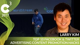 Social Media Content Hacks  C3 Conference 2017  Larry Kim [upl. by Enilec]