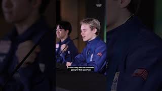 Ilia Malinin discuses when he decided to go for his oneofakind quad Axel [upl. by Lanti]