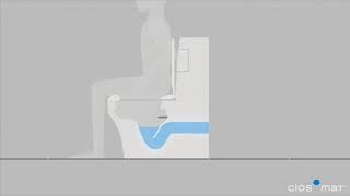 How Clos o mat Automatic Toilet works Sync Living [upl. by Ennalorac]