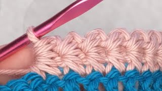 A Quick Crochet Edging that is a HIT with EVERYONE who Sees it Very Easy [upl. by Gerdy]