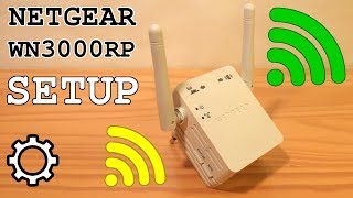 NETGEAR WN3000RP WiFi Extender • Unboxing installation configuration test [upl. by Ardnuek]