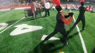 Cirque de lune Alto sax POV Loganville high school marching red devils [upl. by Jez]