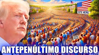 KAMALA COLAPSA quotEstas Despedidaquot dice Trump en su Discurso  Pensilvania Nov 4 2024 [upl. by Athallia811]