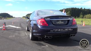 Mercedes CL65 AMG V12 BITURBO  Accelerations Sounds  Burnout [upl. by O'Brien915]